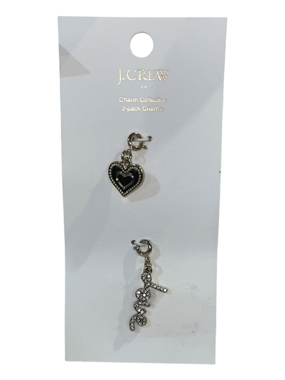J. CREW 2-pack Charms